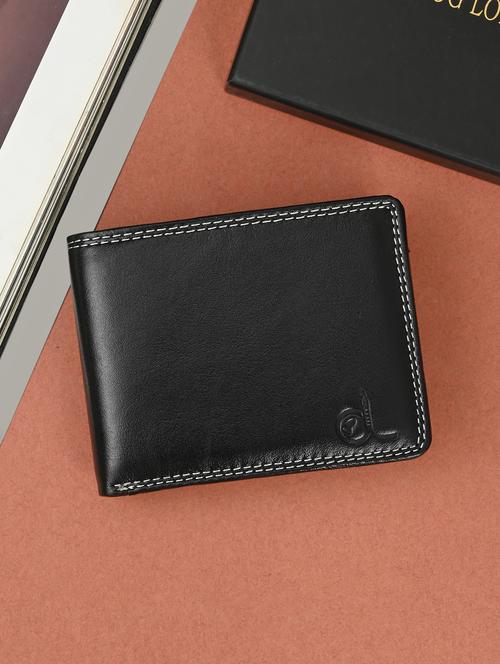 black leather wallet - 20980361 - Standard Image - 0