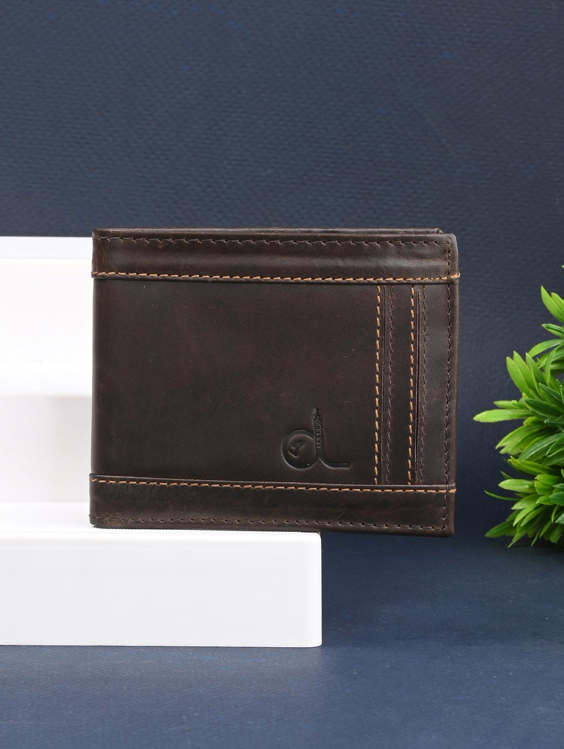 brown leather wallet - 20980373 -  Zoom Image - 0