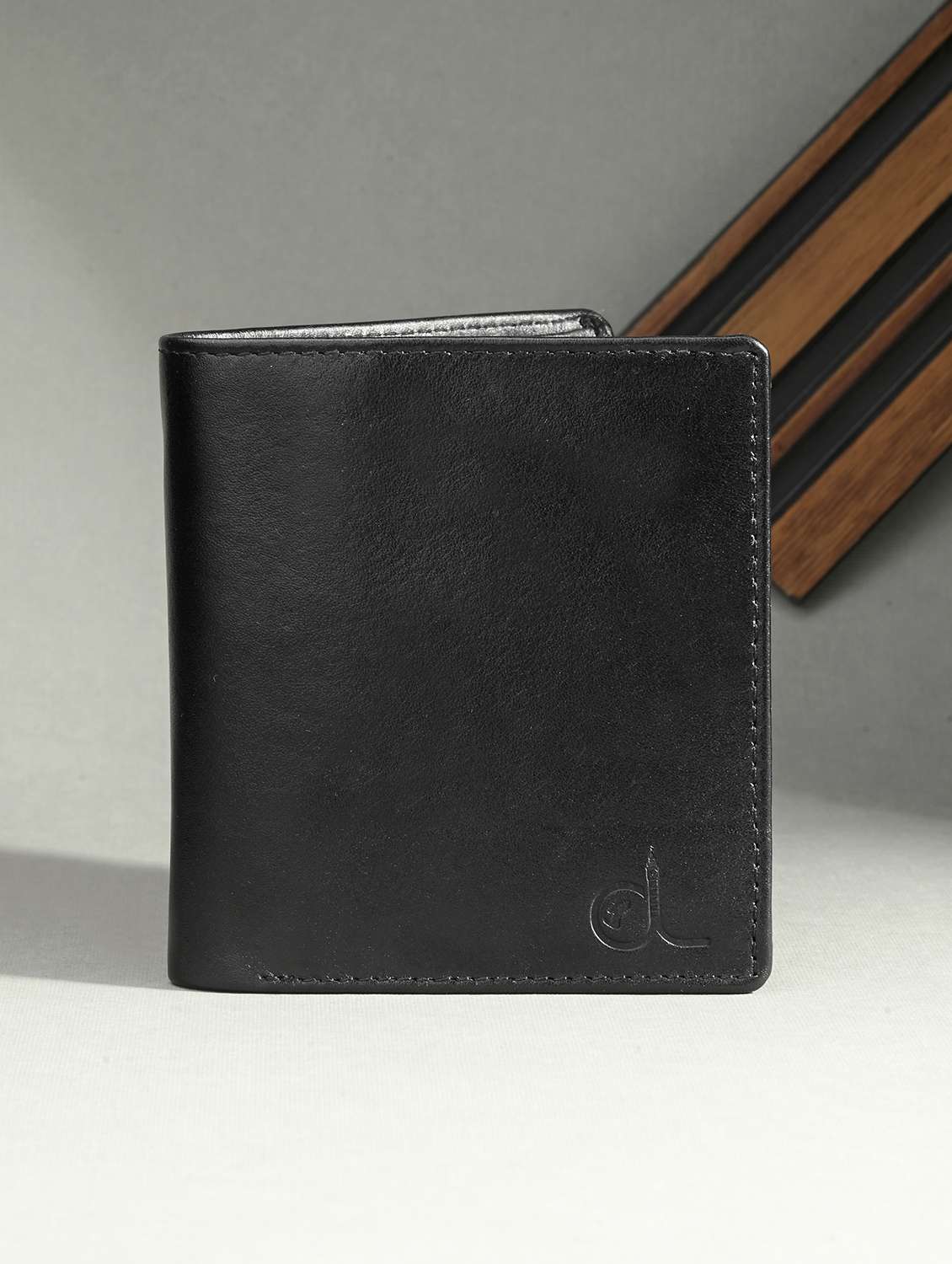 black leather wallet
