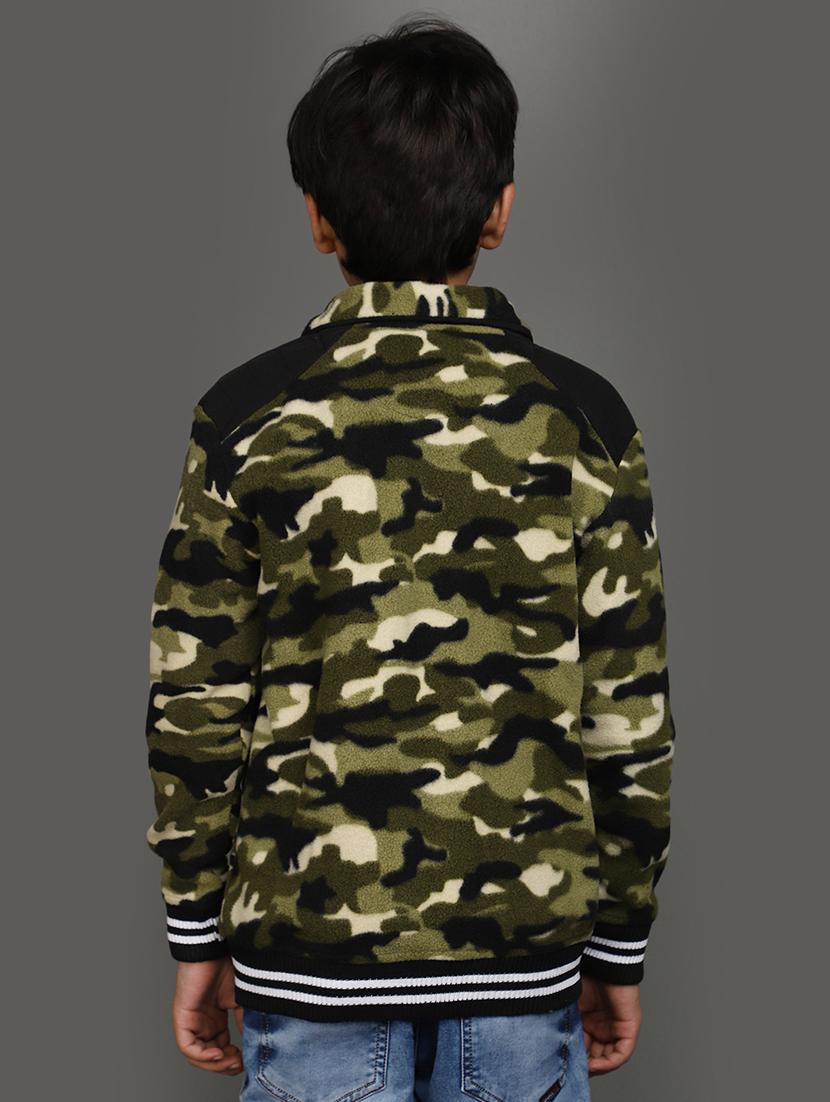 boys camouflaged casual jacket - 20982281 - Standard Image - 2