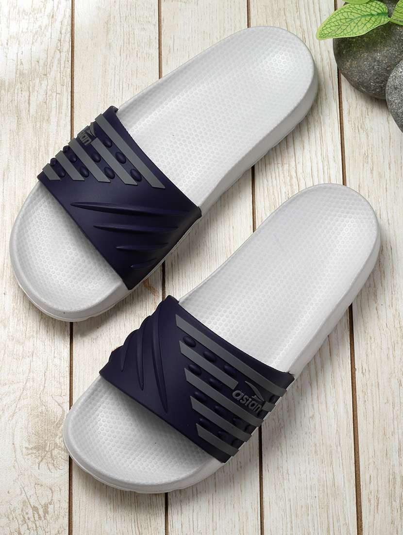 navy eva slip on slippers