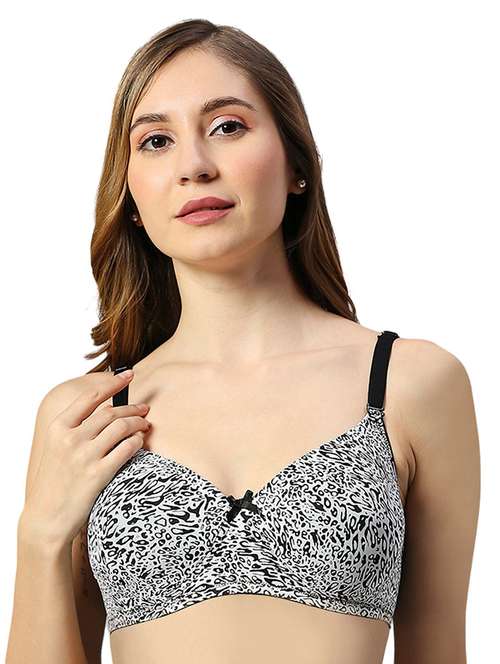 women non wired printed t-shirt bra - 20983313 -  Standard Image - 0