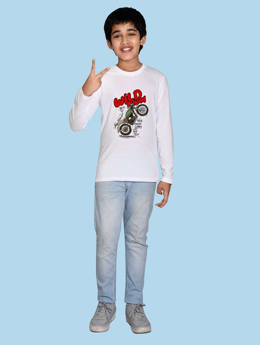 white cotton blend t-shirt - 20996871 -  Standard Image - 2