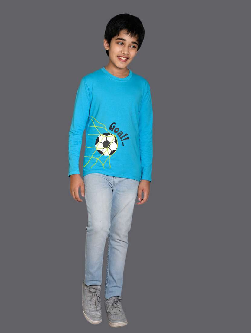 round neck printed t-shirt - 20997023 - Standard Image - 2