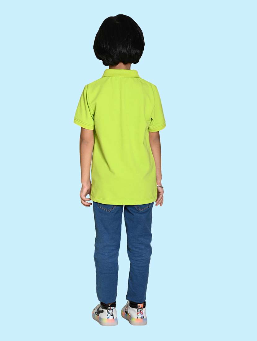 green poly cotton tshirt - 20997087 - Standard Image - 2