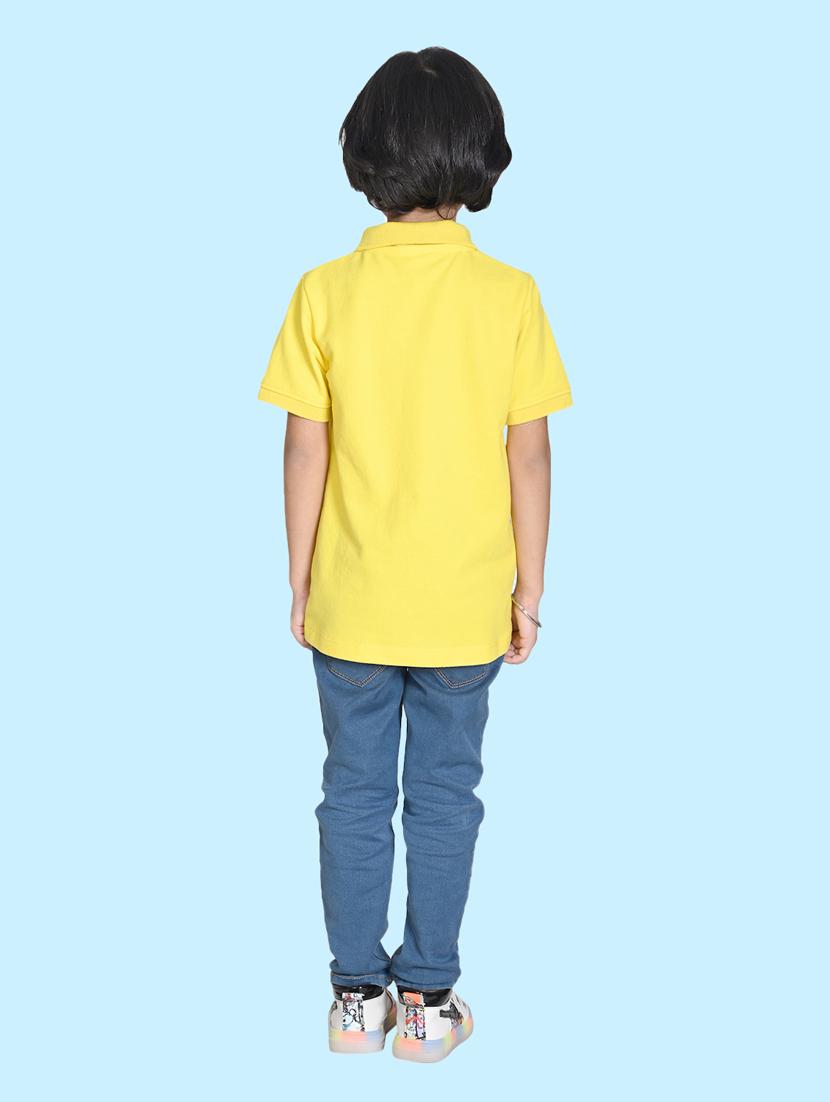 yellow poly cotton tshirt - 20997123 - Standard Image - 2