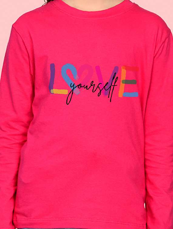 pink cotton blend tee - 20997862 - Standard Image - 2