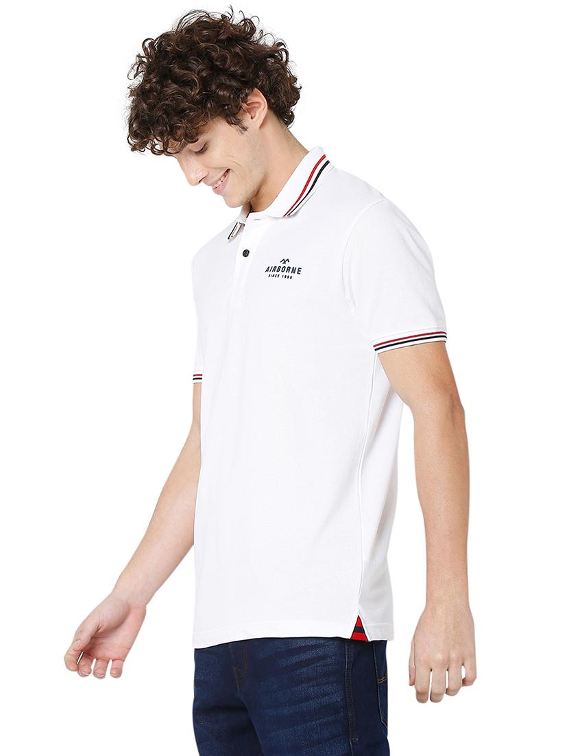 white cotton plain tshirt - 20998391 - Standard Image - 2