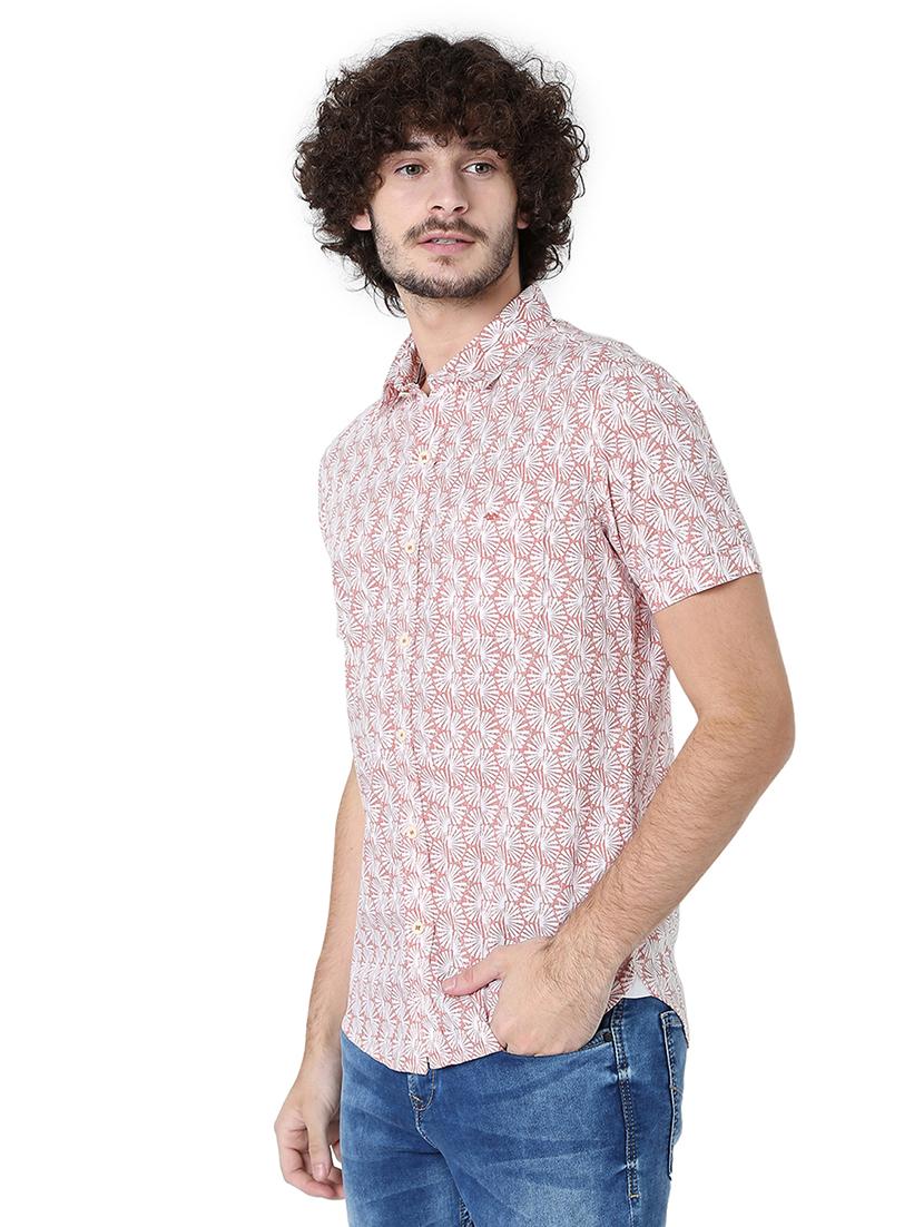 pink cotton casual shirt - 20998579 - Standard Image - 2