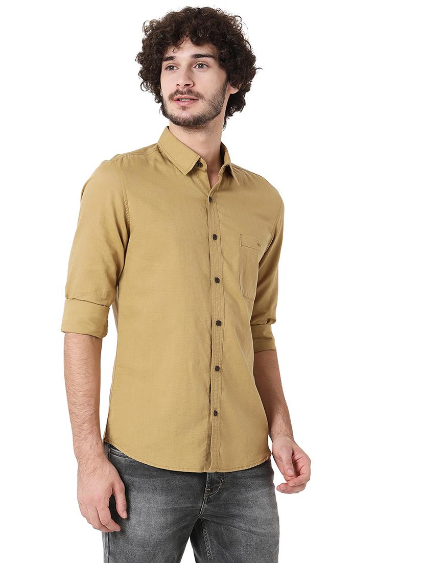 men collared long sleeve casual shirt - 20998650 - Standard Image - 2
