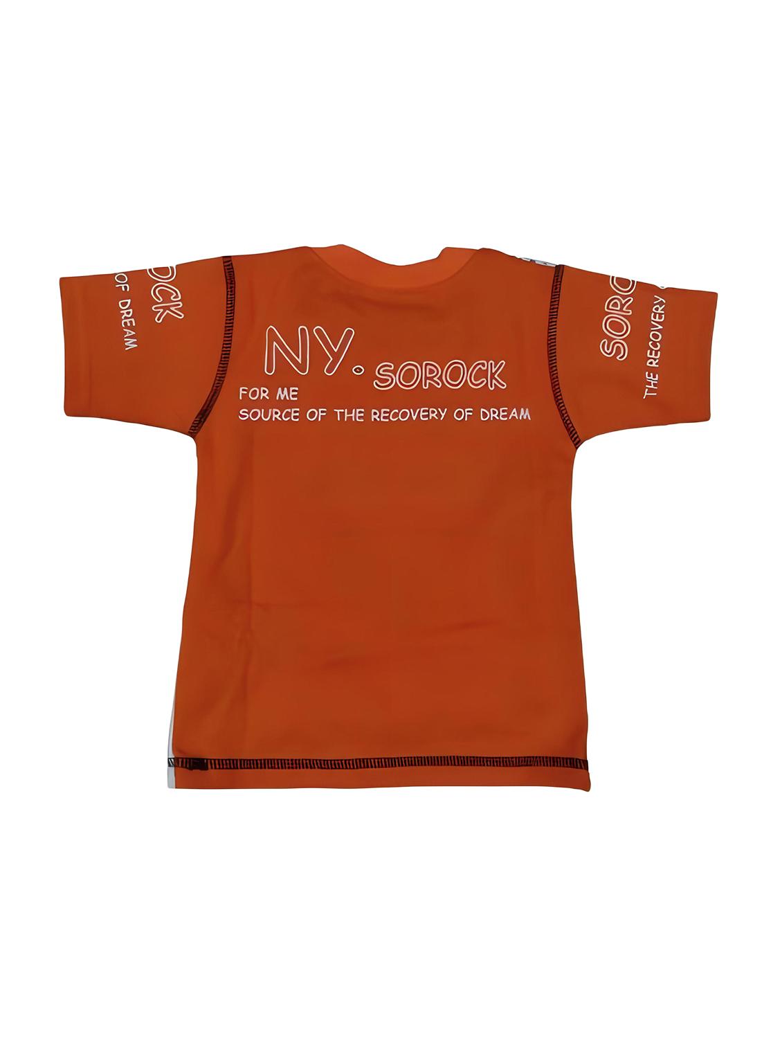 kids round neck typographic printed shorts set - 20999867 - Standard Image - 2