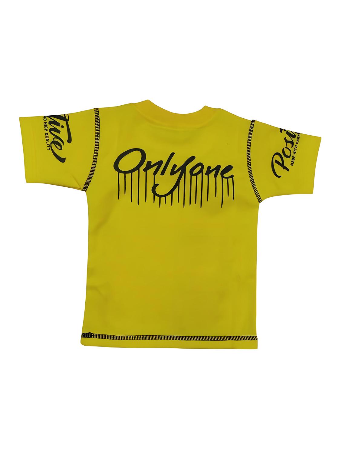 kids round neck typographic printed shorts set - 20999905 - Standard Image - 2