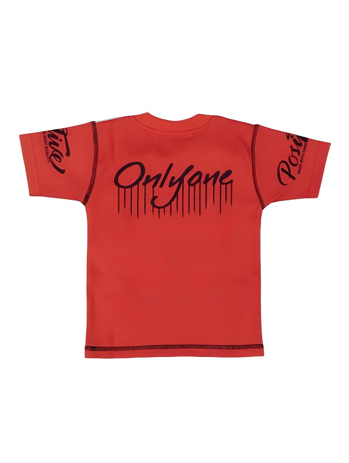 kids round neck typographic printed shorts set - 20999906 - Standard Image - 2