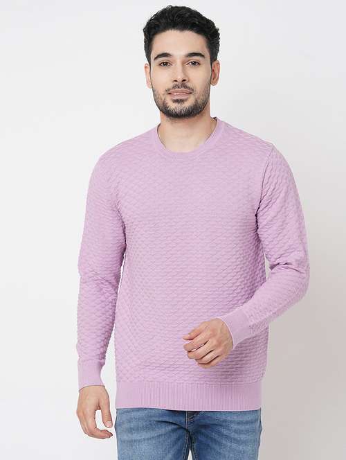 purple cotton pullover - 21000398 -  Standard Image - 0