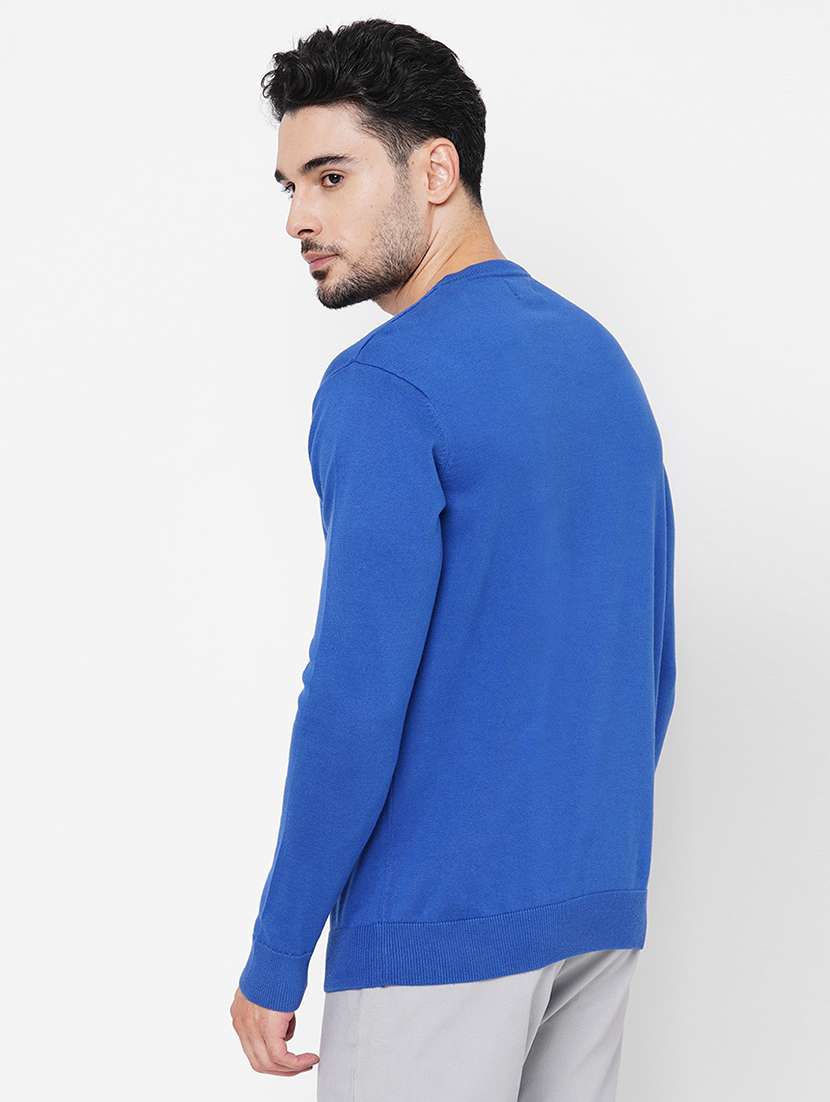 blue cotton pullover - 21000419 -  Standard Image - 2