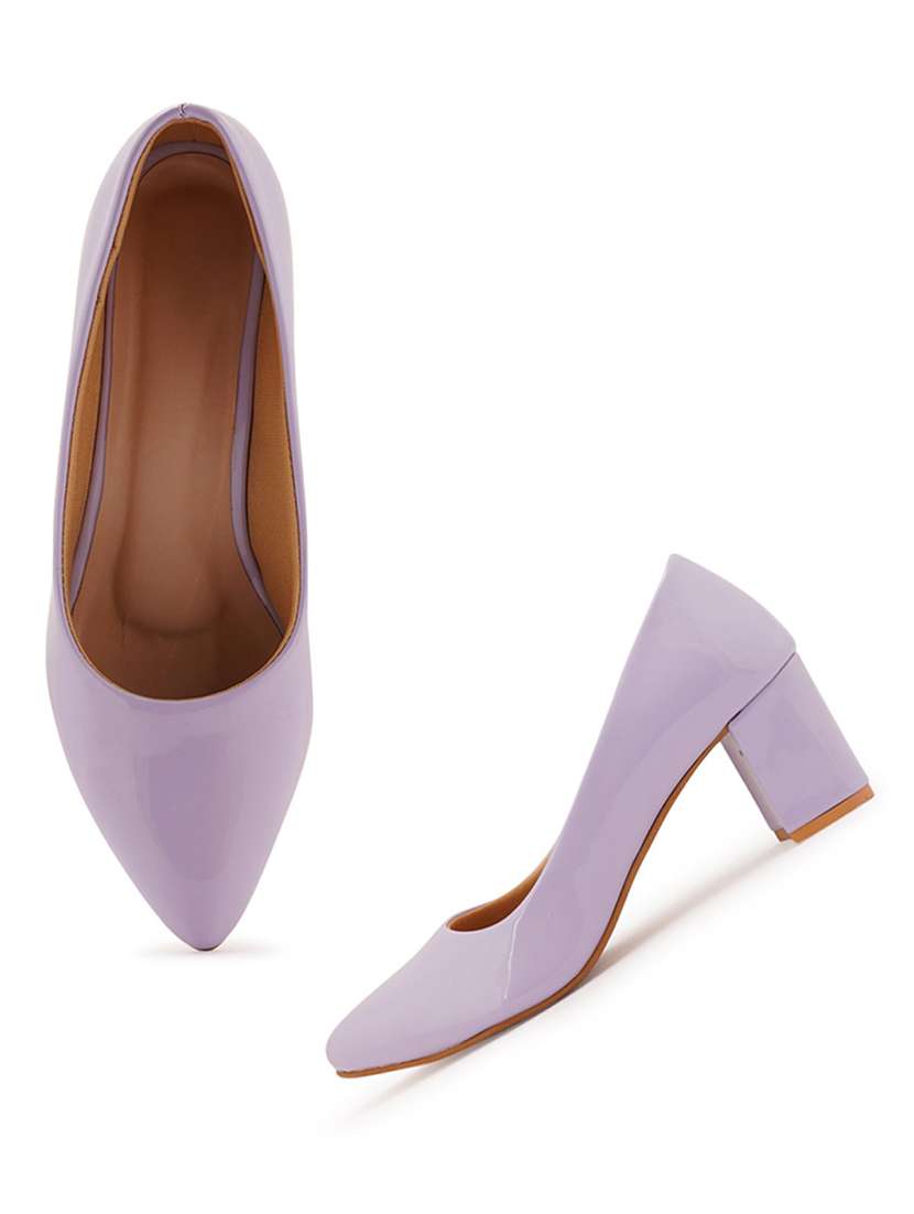 purple slip on pump - 21000843 -  Standard Image - 2