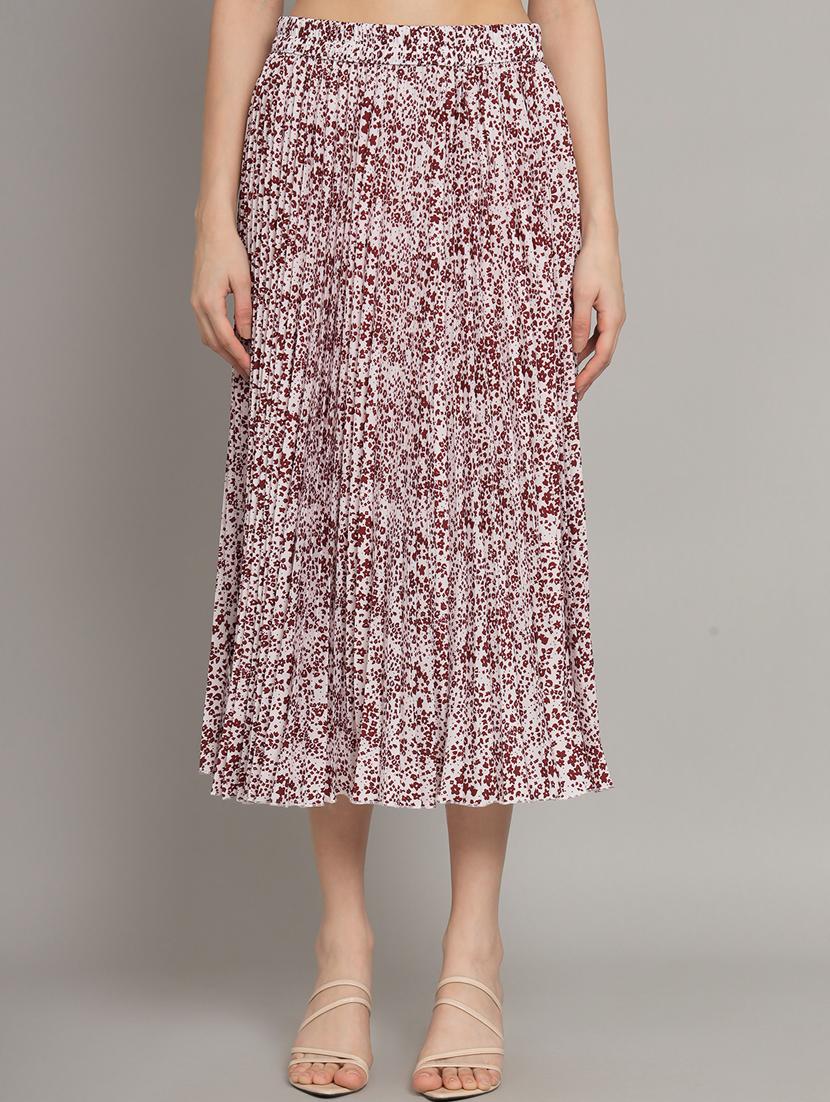 women floral printed a-line skirt - 21008453 -  Zoom Image - 0