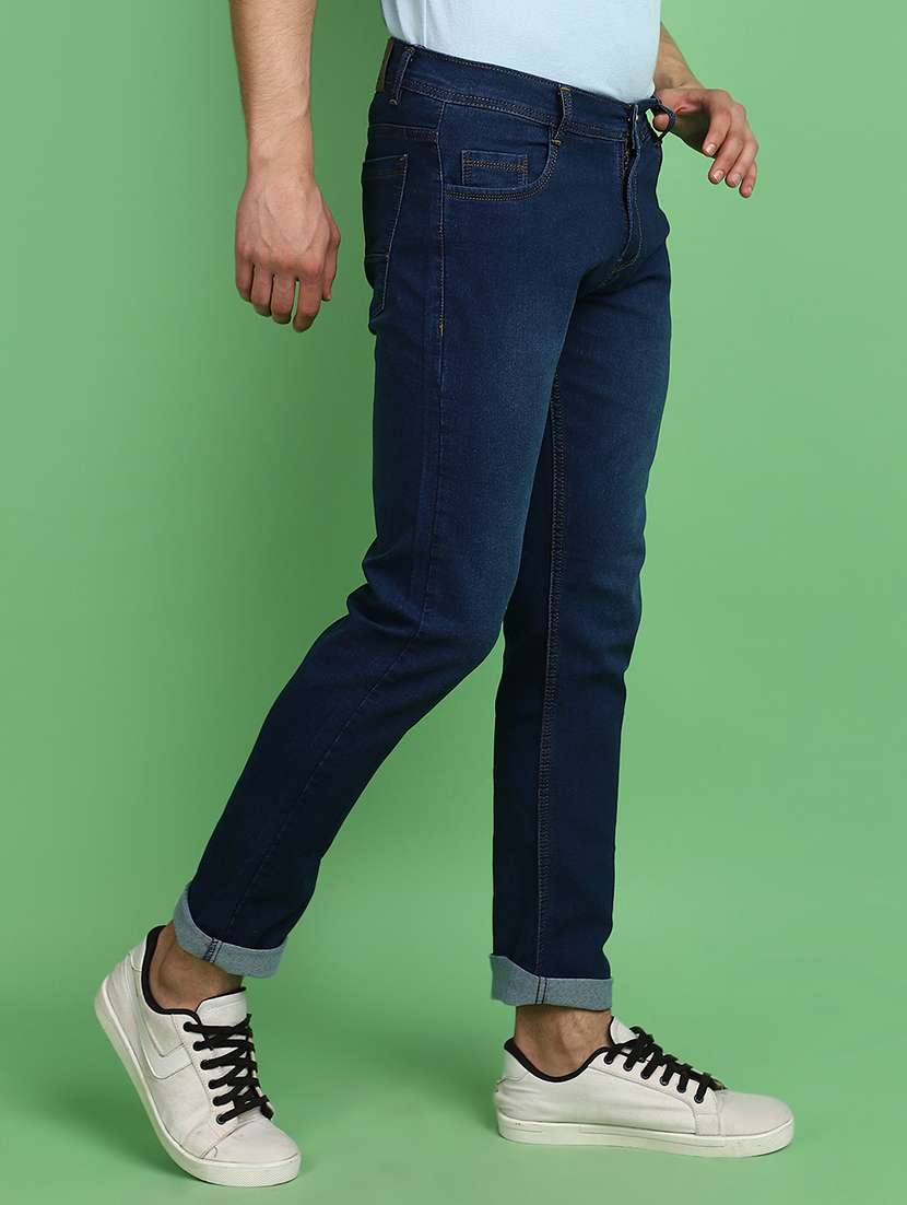 men mid rise plain jeans - 21016248 -  Standard Image - 2