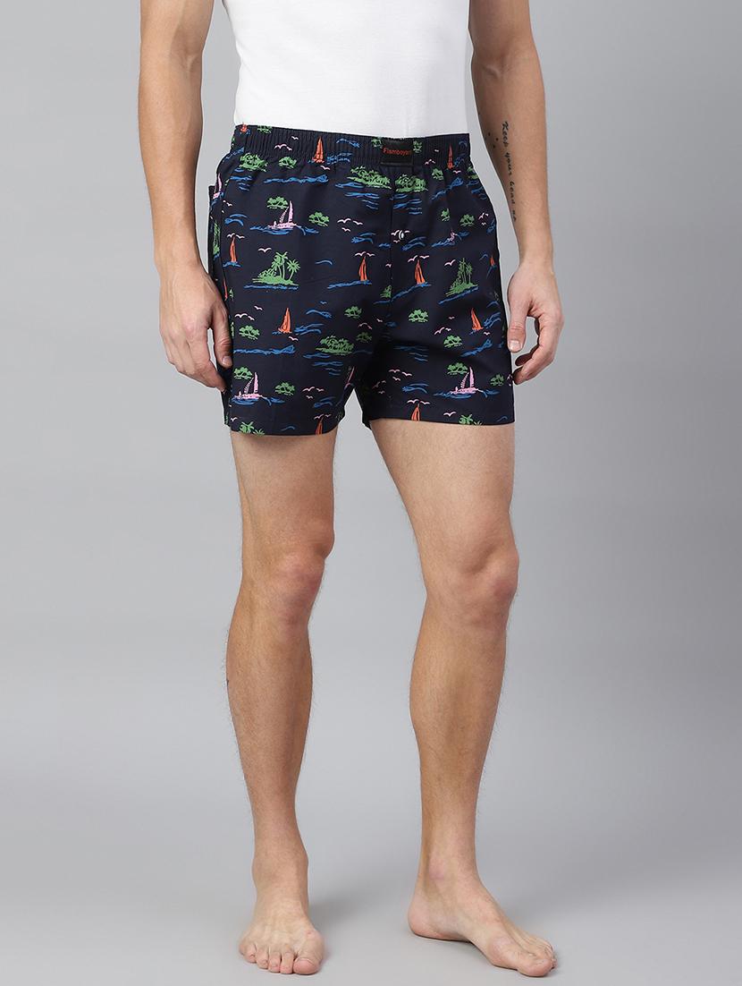 black cotton boxer - 21016551 - Standard Image - 2