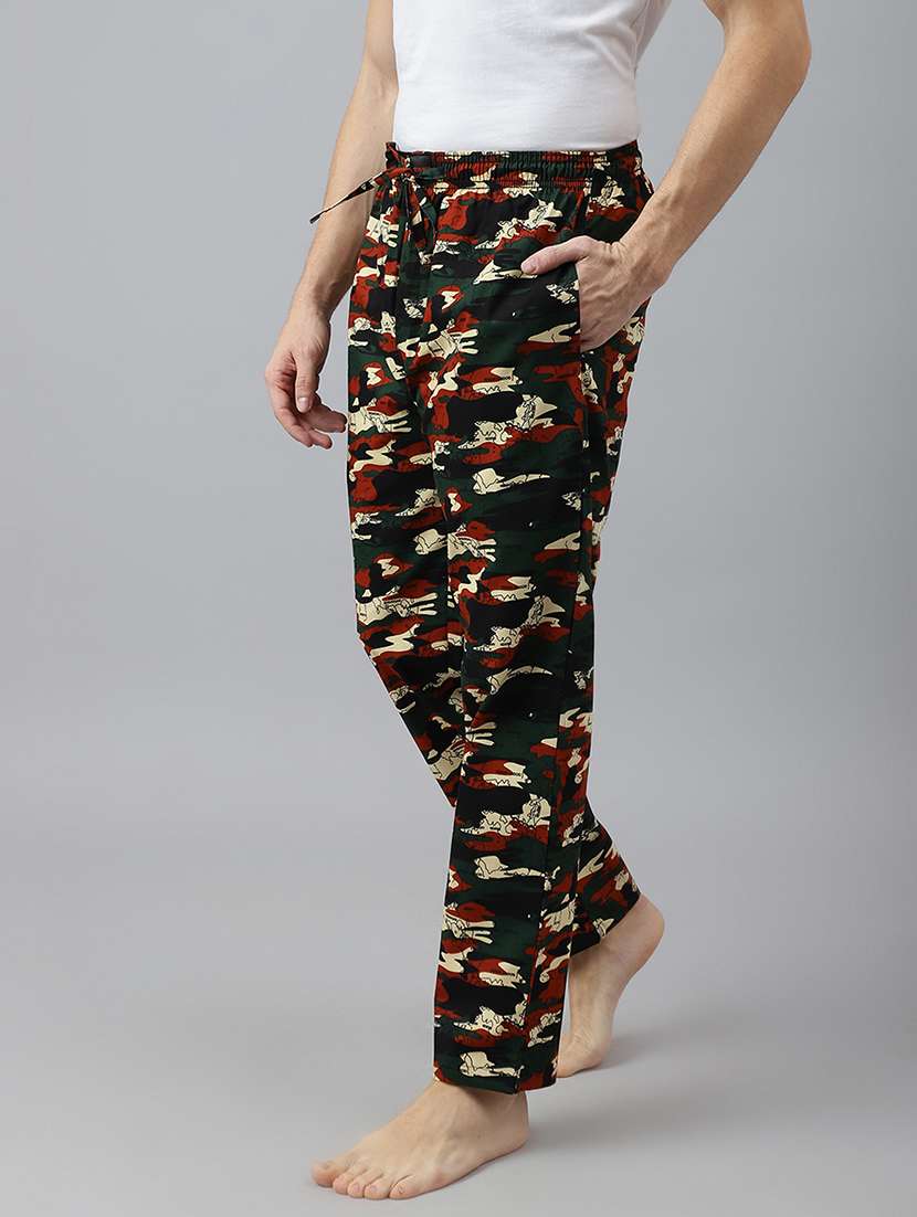 multi colored cotton pyjamas - 21016742 -  Standard Image - 2