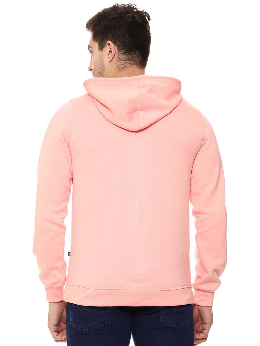 pink fleece plain sweatshirt - 21017554 - Standard Image - 2