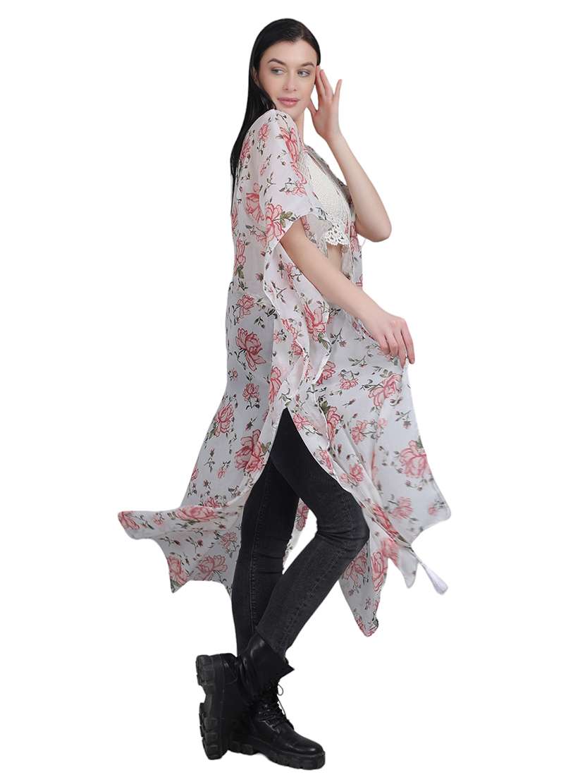 white nylon shrug - 21018992 -  Standard Image - 2