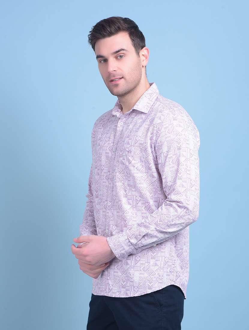 Men's Printed Shirt - 21020996 -  Standard Image - 2