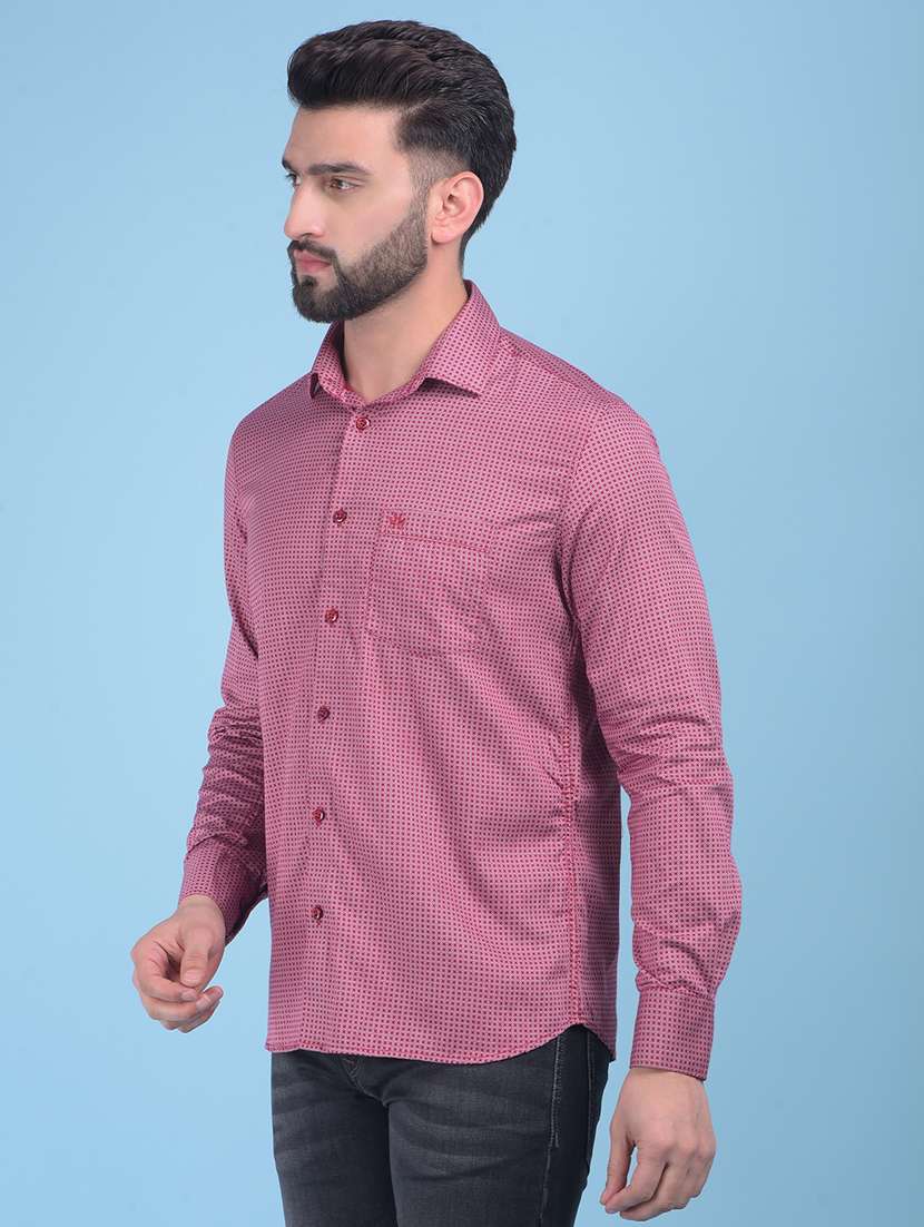 Men's Printed Shirt - 21021054 -  Standard Image - 2