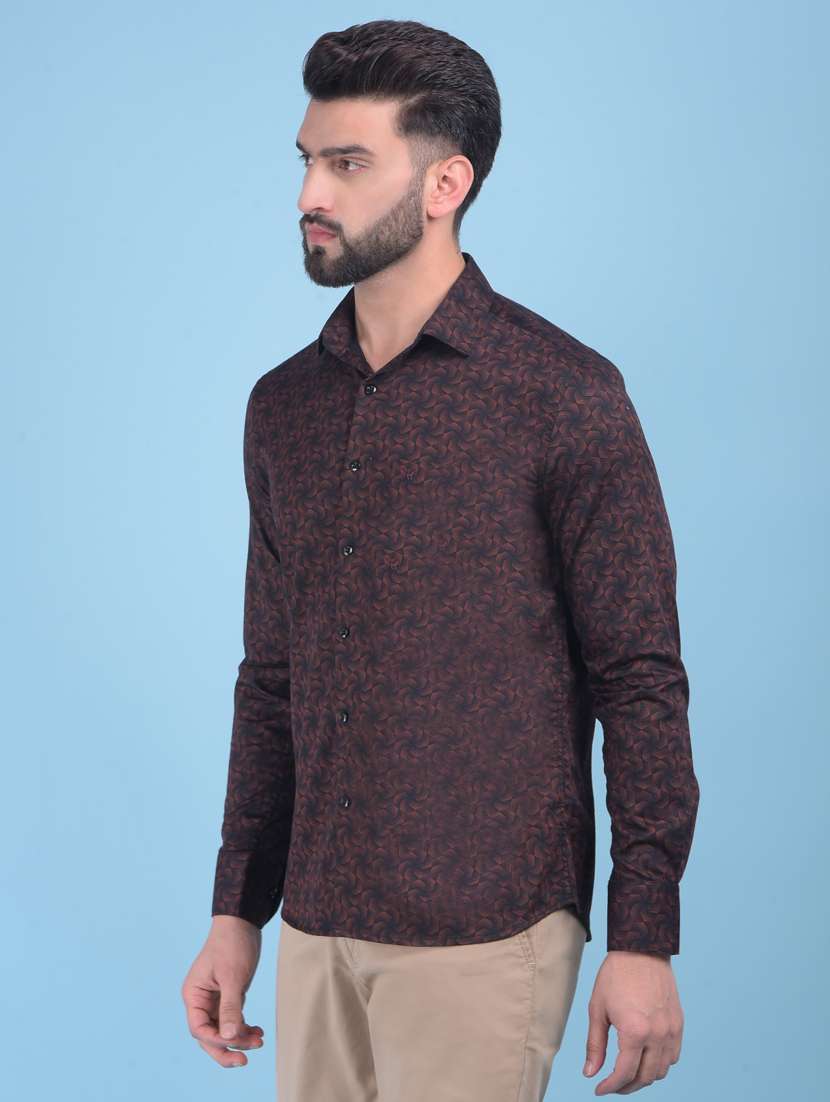 men's printed shirt