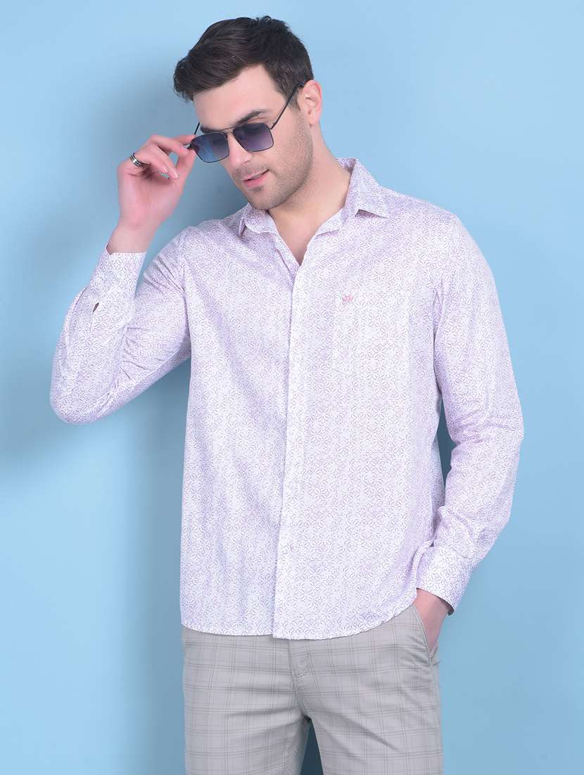 men's printed shirt
