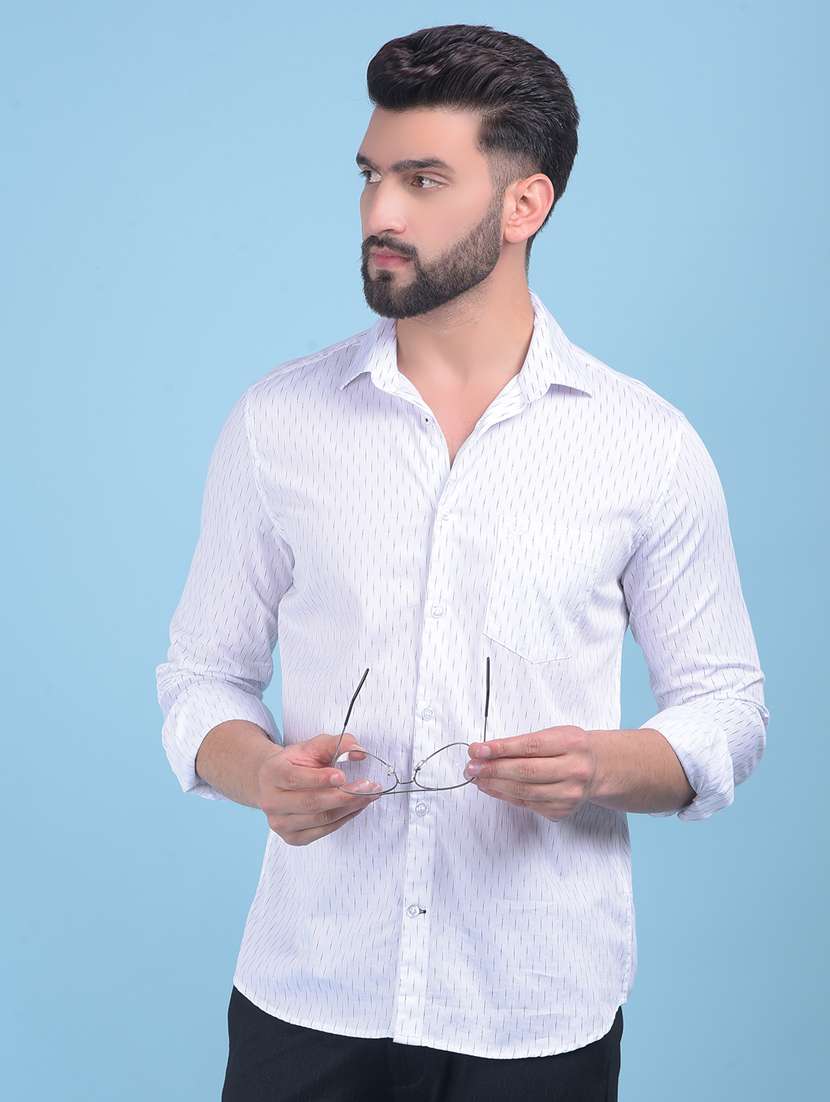 men's printed shirt