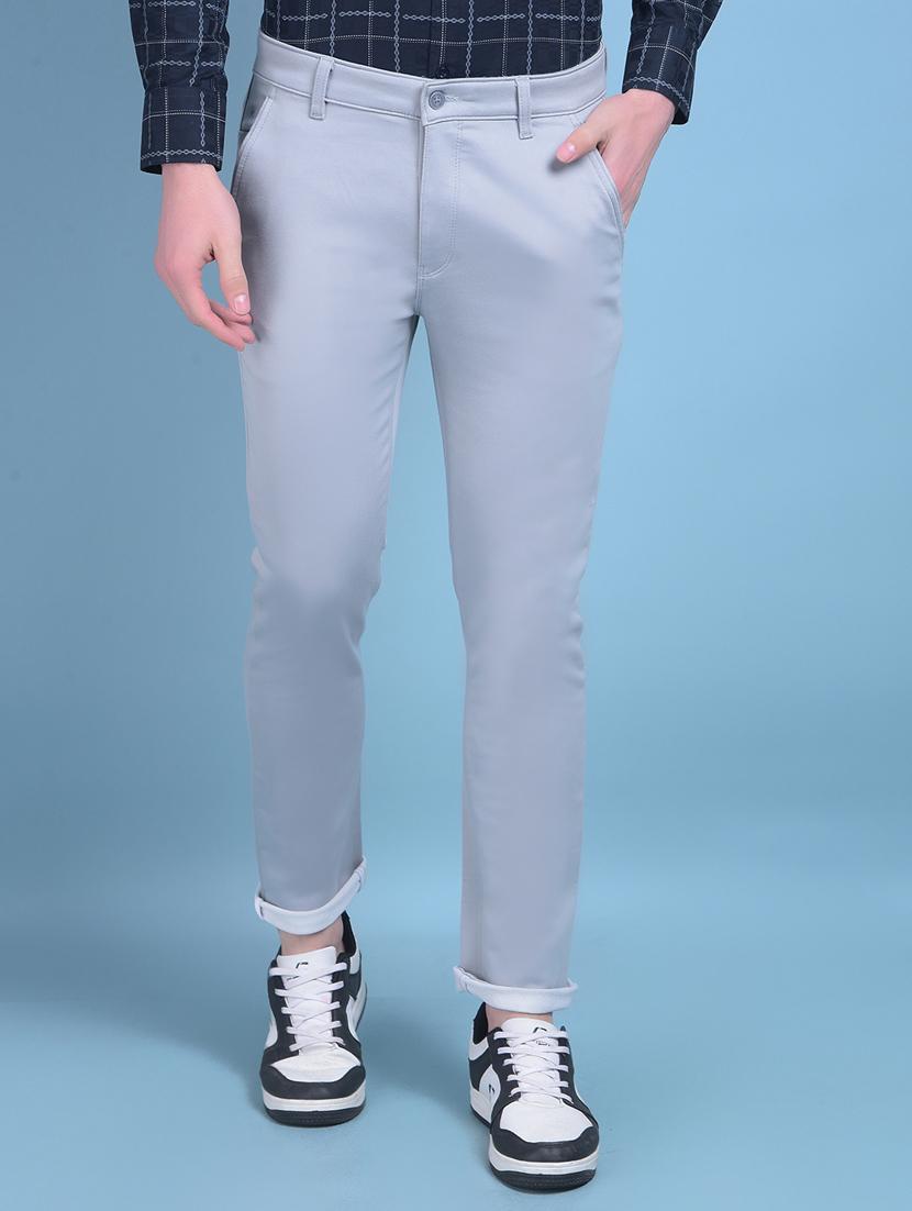 men's slim fit trousers