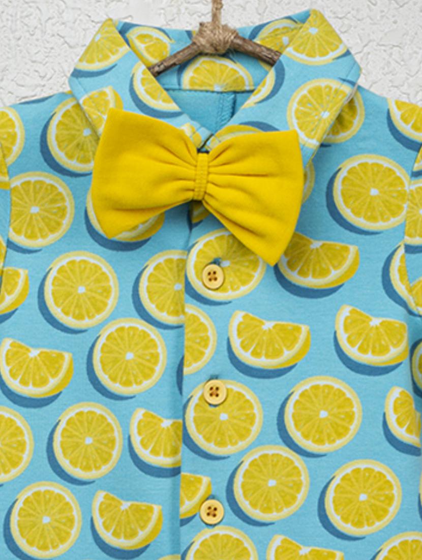 kids printed 3/4th jumpsuits - 21022401 - Standard Image - 2