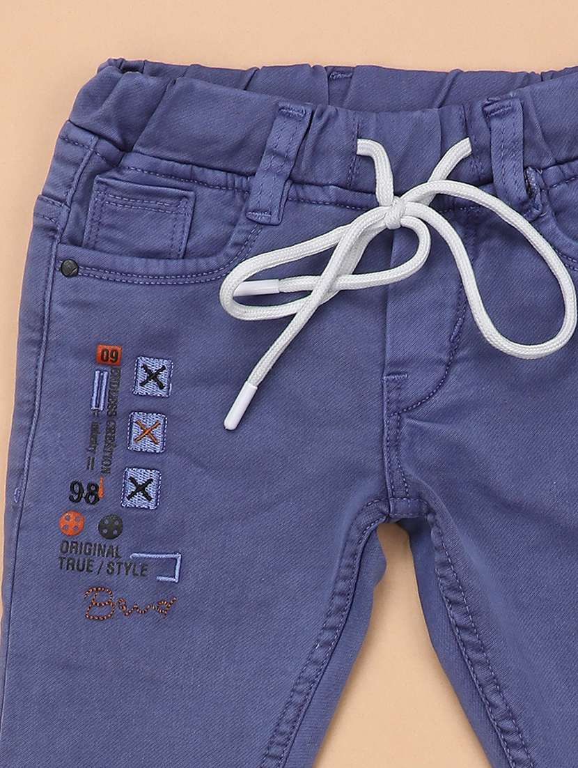 boys solid slim fit plain jean - 21022463 -  Standard Image - 2