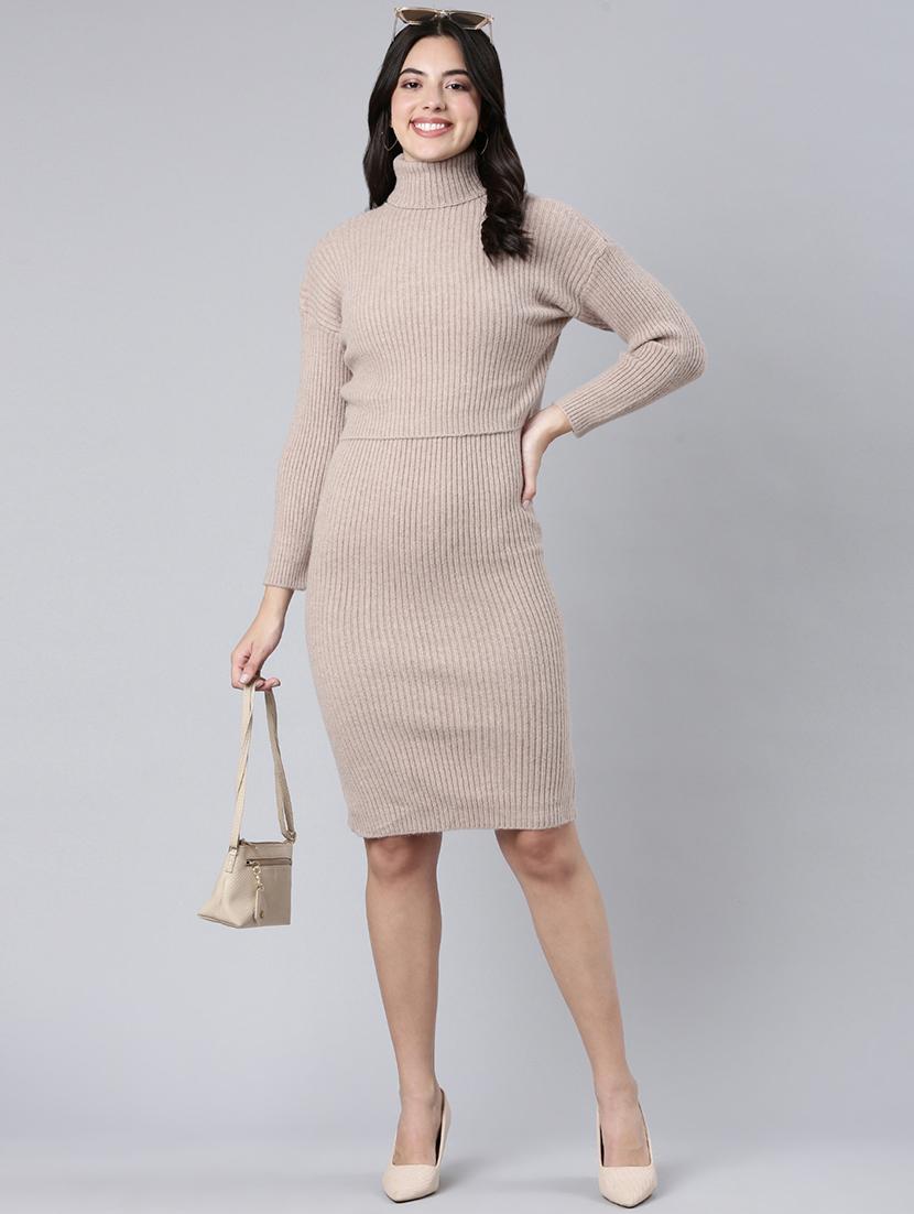 women solid color bodycon dress - 21023302 -  Zoom Image - 0