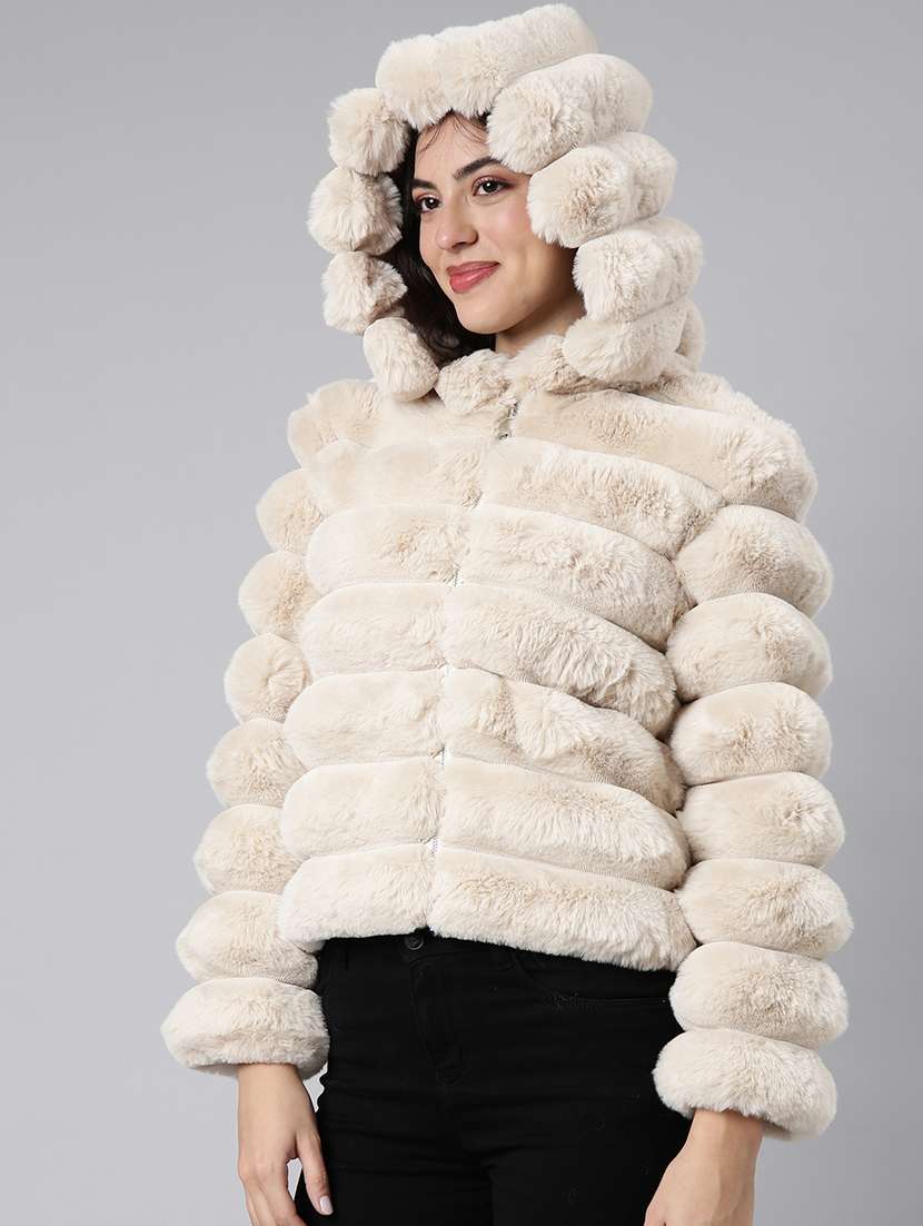 women long sleeved solid quilted jacket - 21023307 -  Standard Image - 2