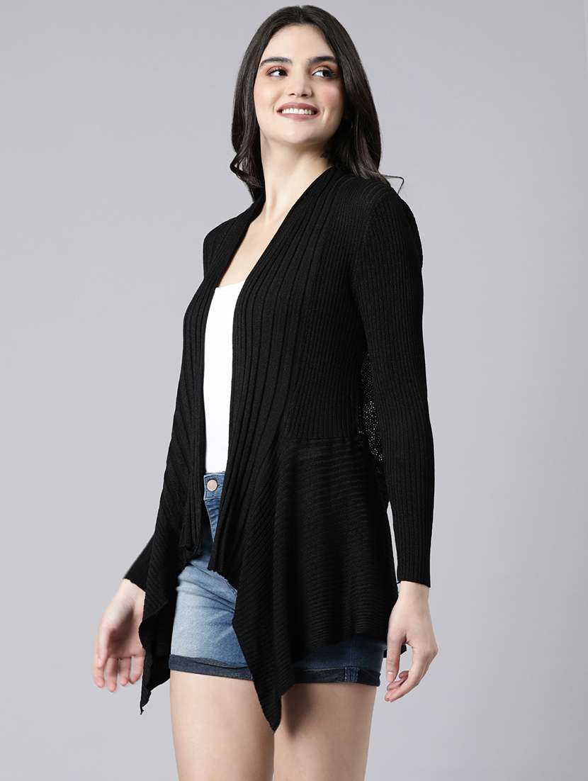 black acrylic shrug - 21023318 -  Standard Image - 2