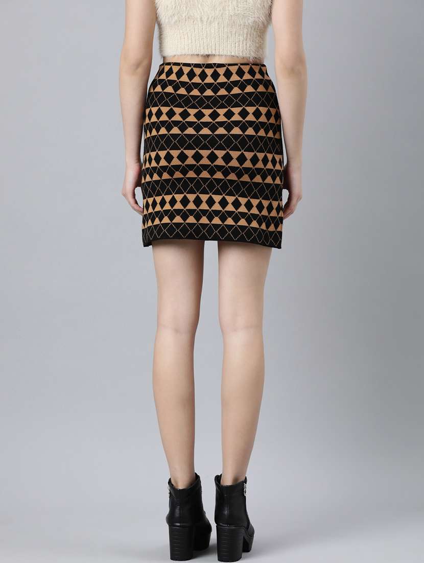 women mid-rise self-designed pencil skirt - 21023364 -  Standard Image - 2