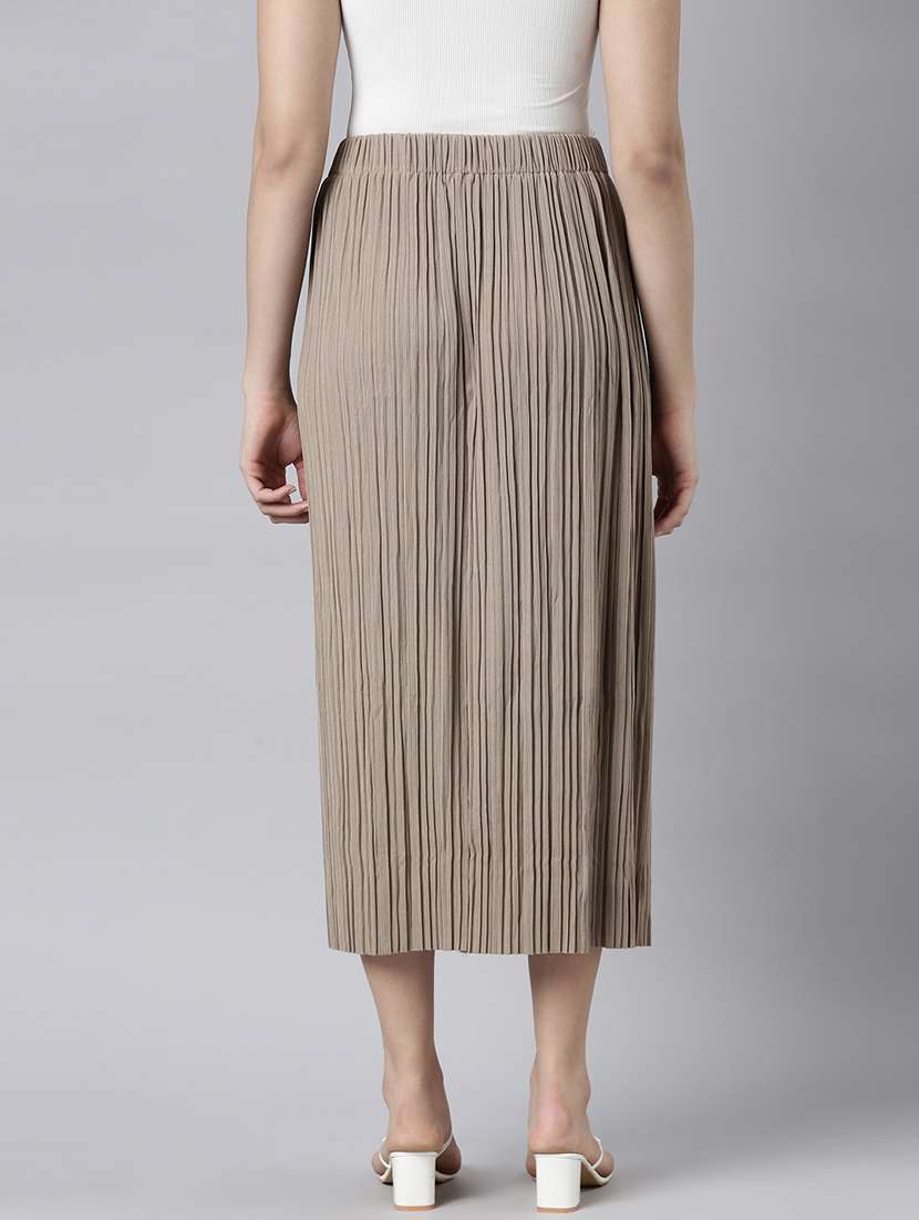 women mid-rise self-designed straight skirt - 21023408 -  Standard Image - 2