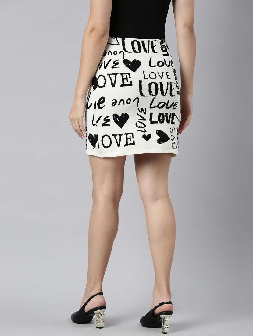 women mid-rise self-designed pencil skirt - 21023432 -  Standard Image - 2