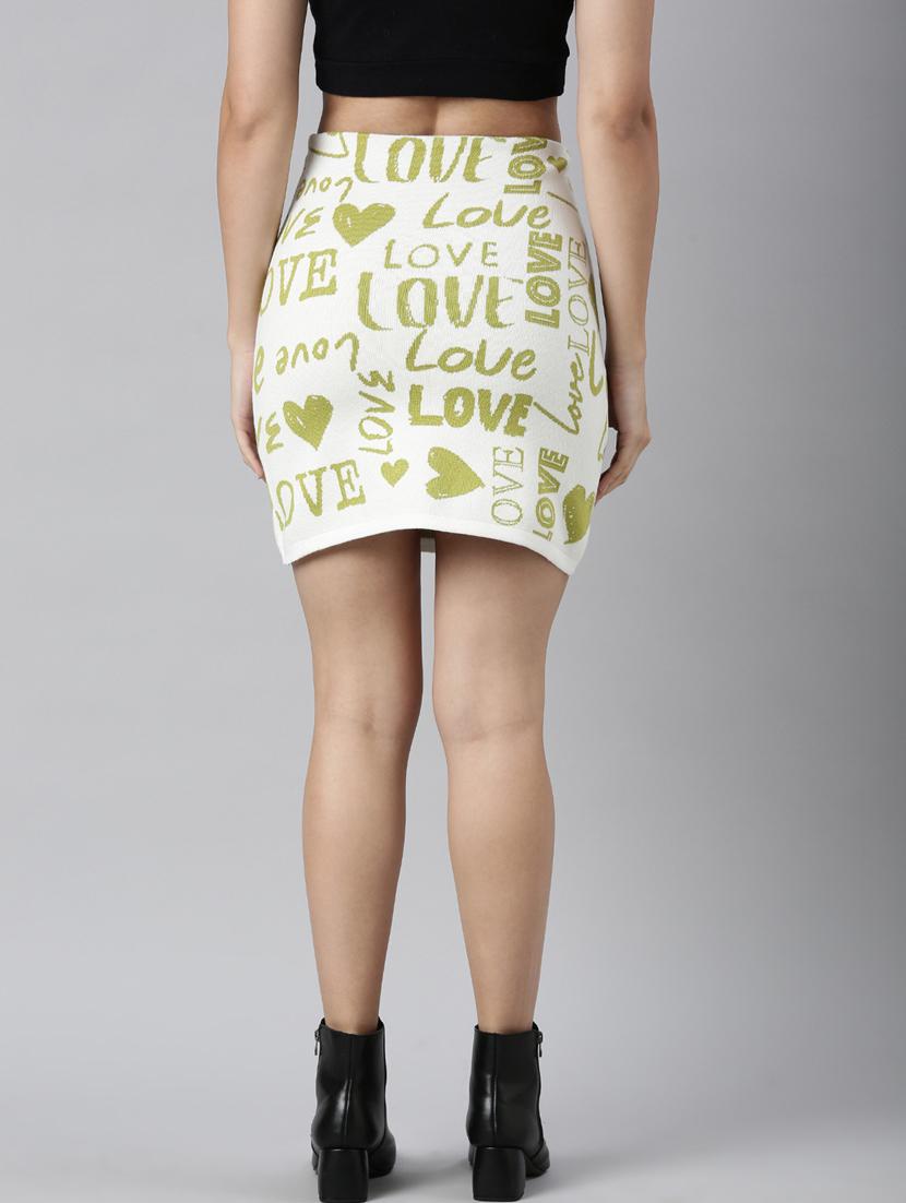 women mid-rise self-designed pencil skirt - 21023433 - Standard Image - 2