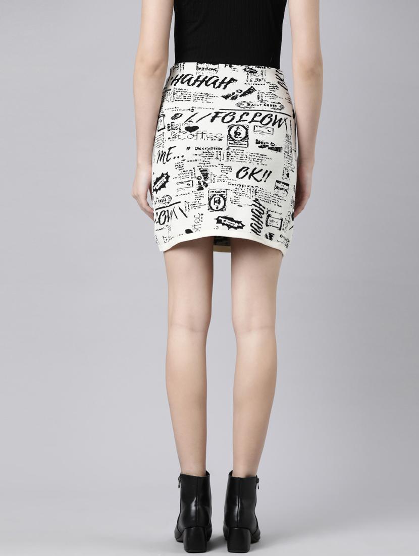women mid-rise self-designed pencil skirt - 21023473 - Standard Image - 2