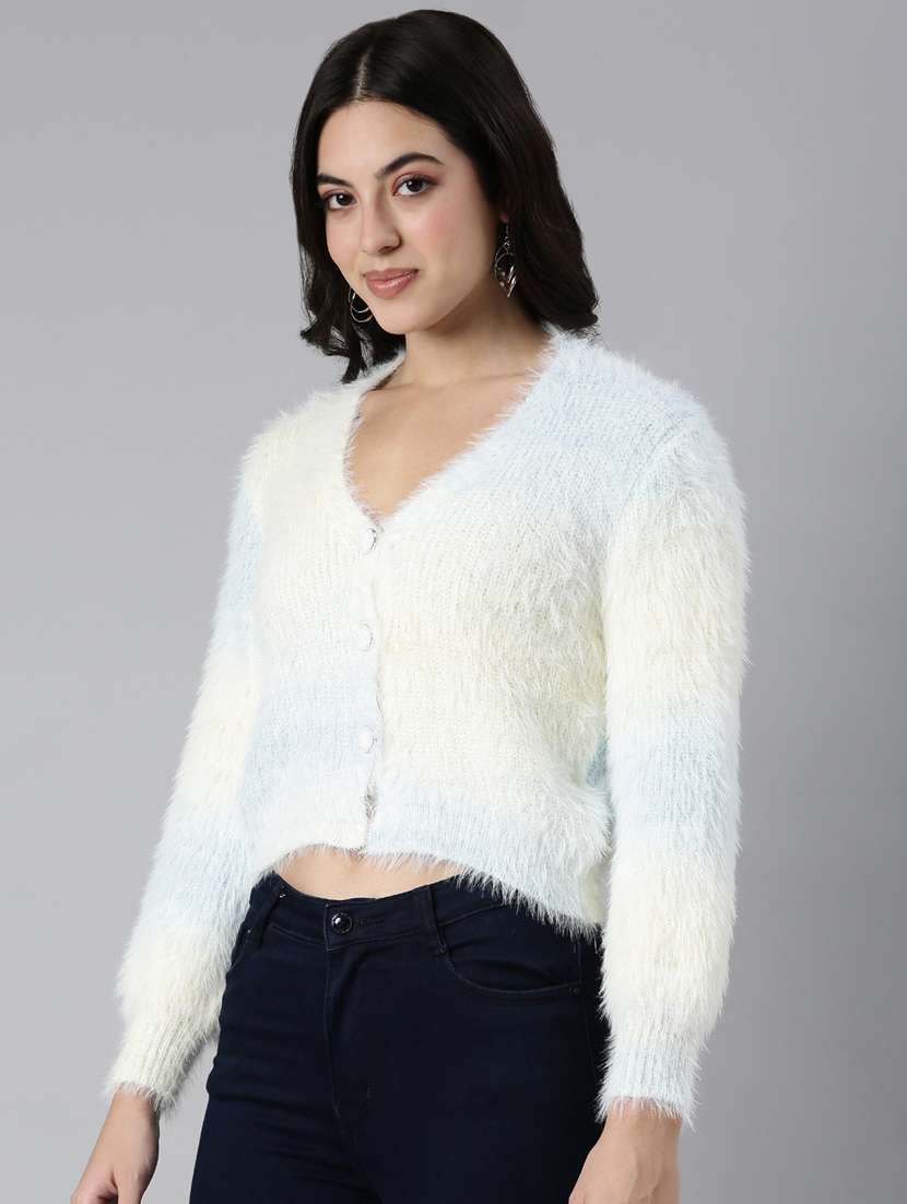 women ombre acrylic cardigan - 21023498 -  Standard Image - 2