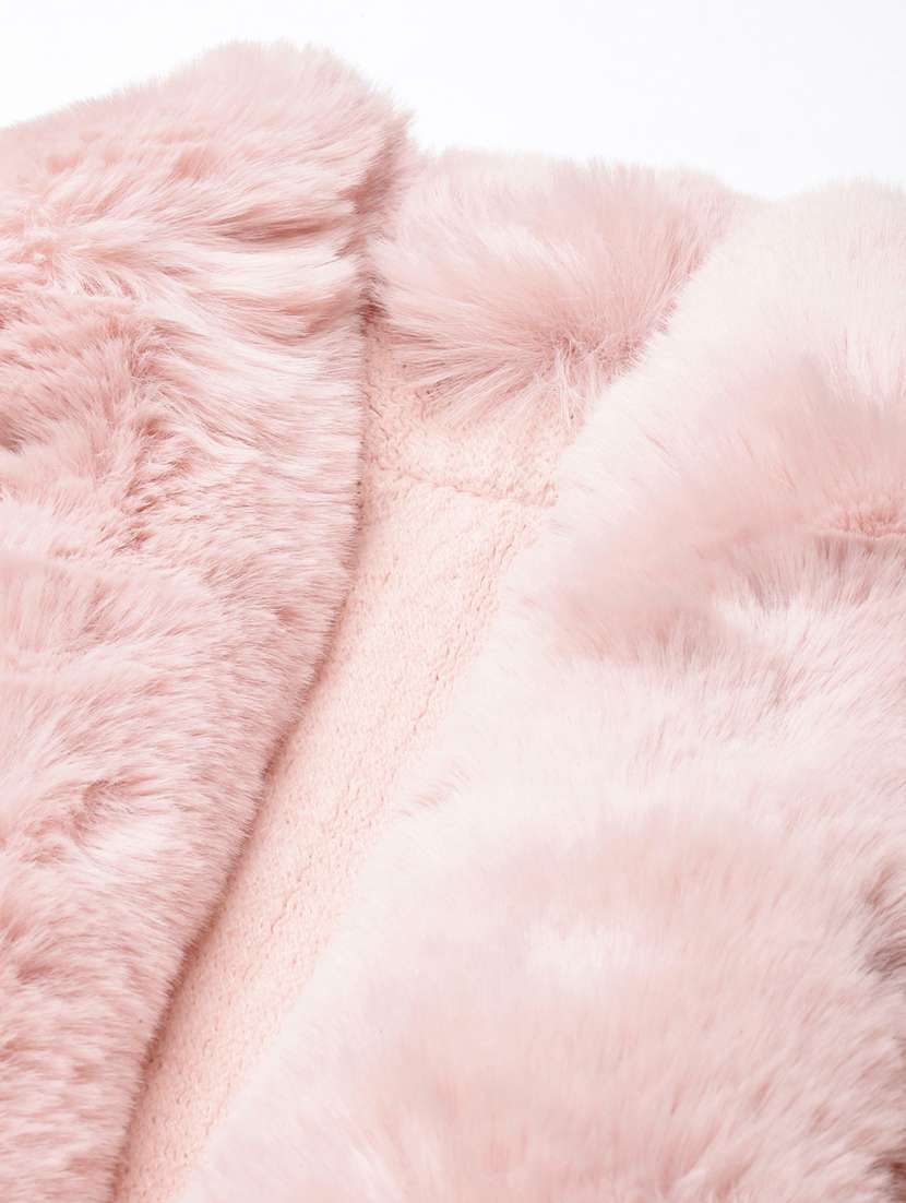 women pink self design ponchos - 21023556 -  Standard Image - 7