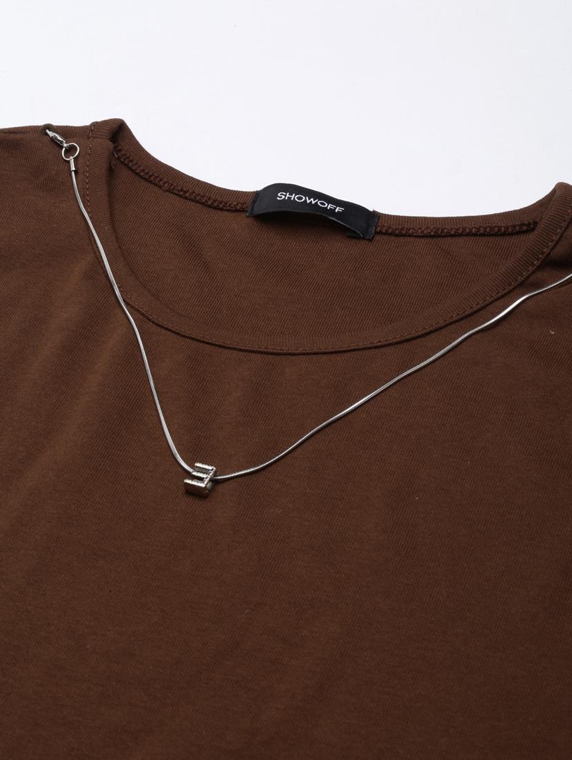 women solid color shirt top - 21023642 - Standard Image - 7
