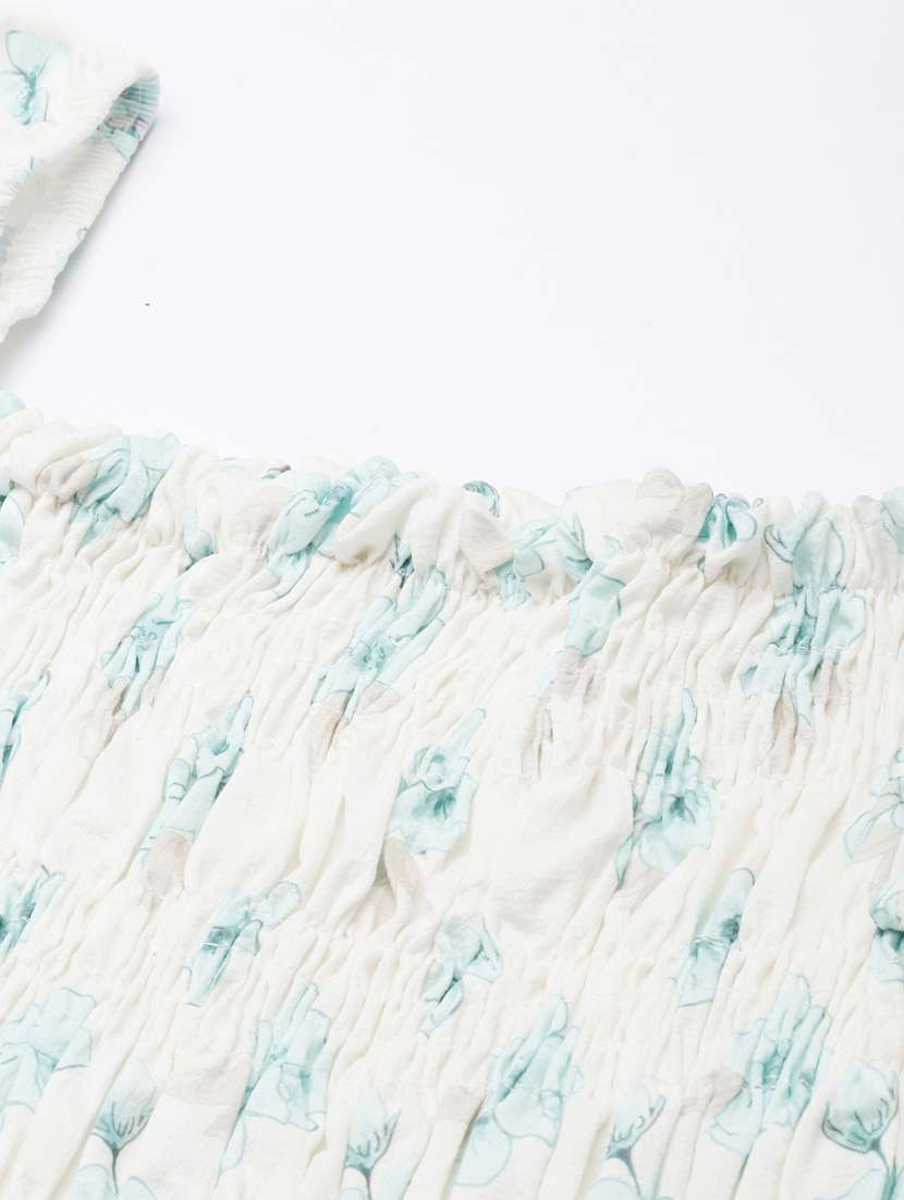 women floral printed peplum top - 21023655 -  Standard Image - 7