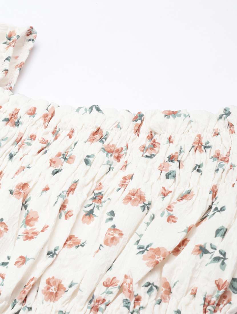 women floral printed peplum top - 21023656 - Standard Image - 7