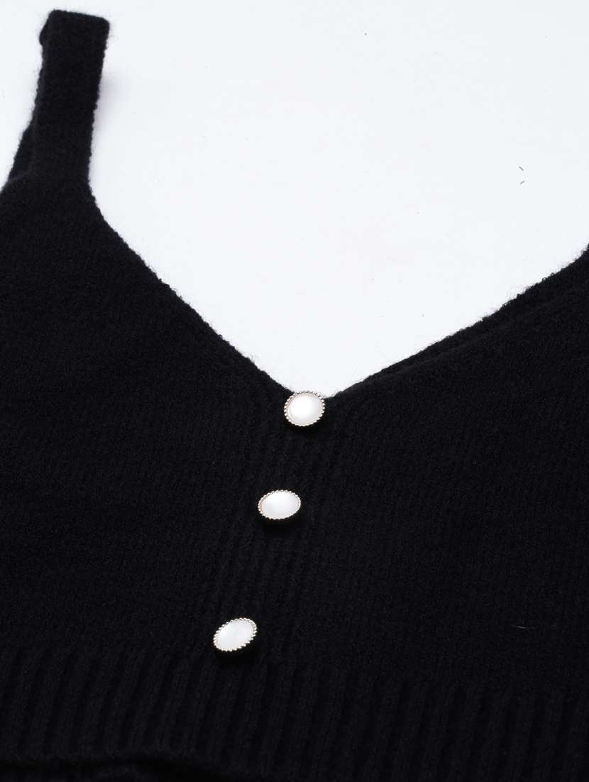 women solid color crop top - 21023660 -  Standard Image - 7