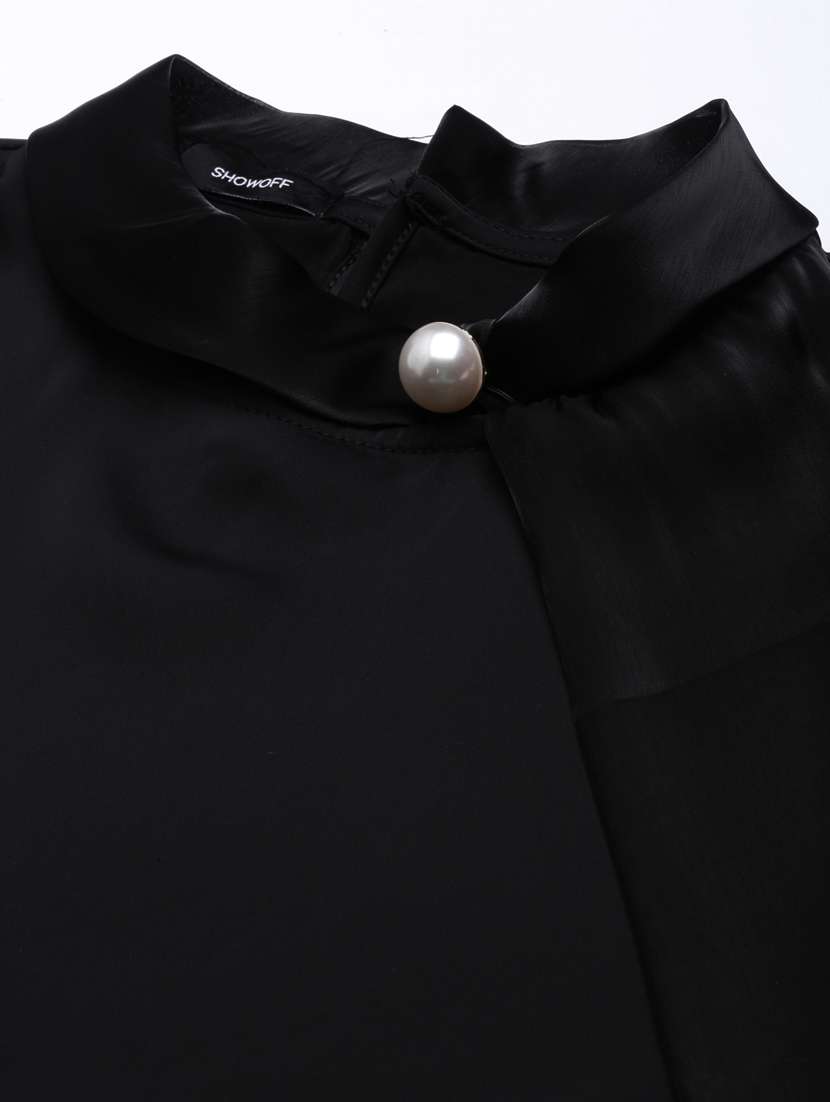 women solid color regular top - 21023672 -  Standard Image - 7