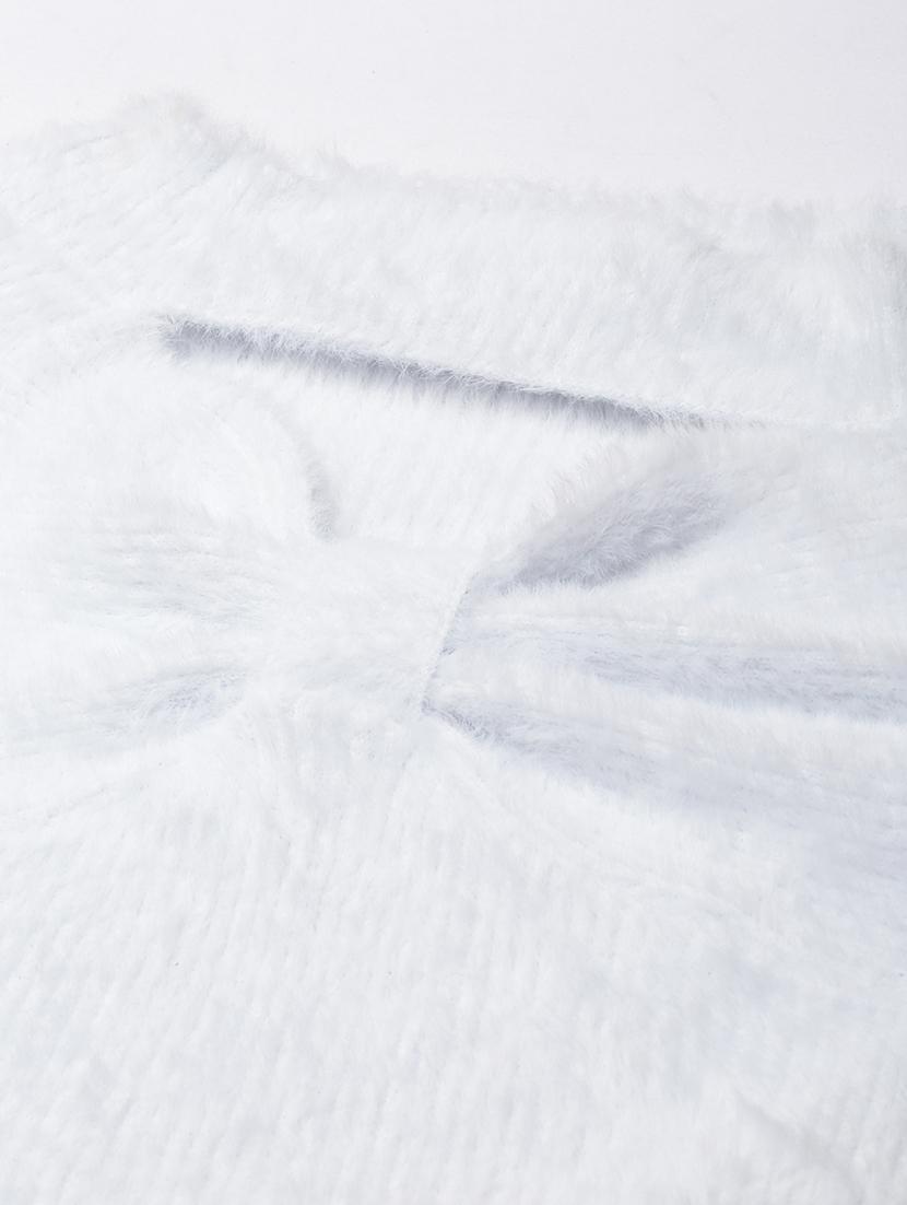 white acrylic regular top - 21023746 - Standard Image - 7